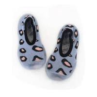 Non-slip new children's soft bottom shoes baby indoor shoes outdoor rubber bottom kids toddler shoes boat shoes