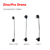 Hubsan Zino / Zino Pro Dron Conversion Cable -Micro USB / iphone / Type C Spare Part ZINO000-69 ZINO000-70 ZINO000-71