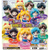 Anime Figure Hino Rei Aino Minako Action Figure Megahouse Original Sailor Moon Toys For Kids Gift Collectible Model Ornaments