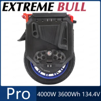 EXTREME BULL Commander Pro 50S 134V Motor C40 4000W EUC 20inch Commander Pro 50S 3600wh Adjustable Suspension 36MOSFET Mainboard