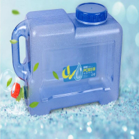 【May Shop】PC車載水桶 加厚帶水龍頭旅行車用便攜式水桶 18L