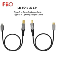 FiiO LD-TC1/LD-LT1 USB Type-b to type-c/lightning Adapter Cable 50mm for FiiO K5 PRO/K9 PRO/K7 BT