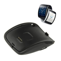 50 sets Charging Dock Charger Cradle For Samsung Galaxy Gear S Smart Watch SM-R750 New hot