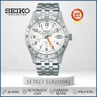 Seiko 5 Sports GMT SSK059K1 Automatic 24 Jewels Dual Time Hardlex Original