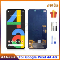 5.81" Tested For Google Pixel 4A (4G) LCD Display Digitizer Assembly G025N G025J Full Glass Panel Touch Screen Peplacement Parts