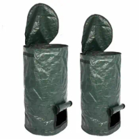 Lawn Pool Garden Waste Bag Refuse Composter Sacks Reusable Yard Waste Bags Environmental Organic Ferment Waste Collector