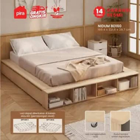 Pira Bavarian - Morgan BD 160 Dipan / Ranjang / Tempat Tidur dengan Laci Penyimpanan NIDUM BD160 PRO
