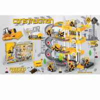 Construction Parking Garage Mainan Mobil Konstruksi Parkiran Gedung Be