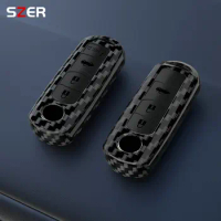Carbon Fiber ABS Key Case Cover Shell Fob For Mazda 2 3 6 Atenza Axela Demio CX-5 CX5 CX-3 CX3 CX7 CX-7 CX-9 CX9 MX5 Accessories
