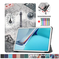 Flip PC PU Leather Cover for Huawei Matepad 11'' Case 2021 Tablet Case for Huawei Matepad 11 Case 10.95 Inch Etui Painted Shell
