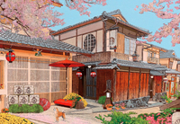 P2 - S108-010 林宗範系列-京都 二年坂/春陽下的粉色幸福 S108片拼圖