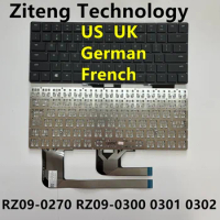 Backlit New US UK German French Laptop Keyboard For RAZER Blade 15.6 RZ09-0300 0301 0302 0270 03006e92 03009E97
