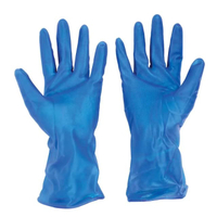 ถุงมือยาง PVC L น้ำเงิน โทว่า 774