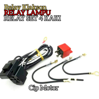 Relay Kit Set Klakson Lampu Motor Mobil 12 Volt Sekring
