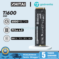 ZHITAI SSD Ti600 500GB/1TB/2TB/4TB M2 Solid State Drive SSD PCIe 4.0 Laptop PS5 Notebook Desktop M.2