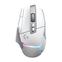 เมาส์เกมมิ่งไร้สาย รุ่น G502 X Plus RGB 25600 DPI, รองรับการทำงานร่วมกับ Logitech Powerplay สีขาว