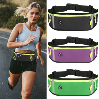 Sports running phone case waist bag ladies waterproof comfortable cycling running bag safety reflective belt sports belt