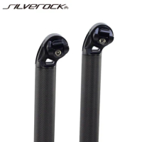 SILVEROCK SR-SP003 31.8mm Carbon Seatpost for Brompton 33.9mm x 600mm for Dahon SP18 Folding Bike Birdy Seat Tube Post