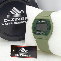 Jam tangan digital mewah multi warna elegan wanita D-ZINER 8214 D3.CM original