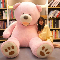 America Giant Teddy Bear Plush Toys Soft Teddy Bear Skin Popular Birthday Valentine Gifts For Girls Kids