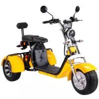Wholesale 60V 12AH Lithium Battery 1500W Adult 3 Wheel Electric Scooter Motor Tricycle Motorcycle