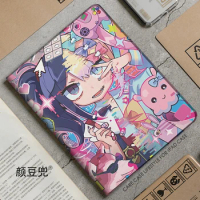 NEEDY GIRL OVERDOSE Anime For Samsung Galaxy Tab S9 Lite 8.7 2021Case SM-T220/T225 Tri-fold stand Cover Galaxy Tab S6 Lite S8 S7