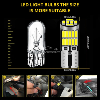 1/2/4/10PCS Car Interior Lamp Instrument Lights T10 4014 26SMD W5W 194 Led Canbus No Error Auto Lice