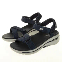 【SKECHERS】女 健走系列涼拖鞋 GO WALK ARCH FIT SANDAL(140251NVY)