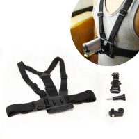 Adjustable Chest Mount Harness Belt Strap For Sony FDRX3000V X1000 AS300v 200V Action Cam accessories