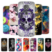 Printed Case For Motorola Moto E5 Case Phone Soft TPU Back Cover For Coque Mot E5 E5 Plus Silicon Cases Cover Bumper Shell funda