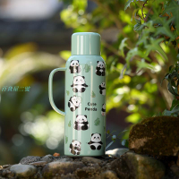 熊貓mini 316不銹鋼老白茶燜茶壺陳皮燜泡壺智能溫顯便攜保溫壺