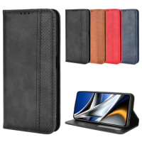 2024 Чехол для For Motorola MOTO Edge 40 EDGE40 NEO Retro Leather Flip Case Premium Wallet Book Holder Magentic Cover MOTO Edge4