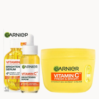 Garnier Vitamin C Fresh & Bright 2-Step Bundle