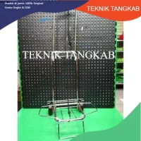 Trolley Lipat Mini Trolly Lipat Besi Chrome Serbaguna Troli Barang