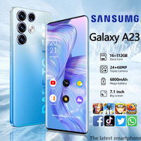 ปีของแท้ ศัพท์มือถือ Sumsung Galaxy A23 16GB RAM+512GB ROM ศัพท์ราคาถูก 6.1 นิ้ว ศัพท์ เกมส์ smartphone full 4K screen มือถือราคาถูก รองรับ 2ซิม