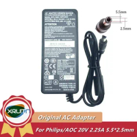 ADPC2045 New Original 20V 2.25A AC Adapter for Philips/AOC 278Q8Q 278E8Q 272M8 278E8QJAB AG322FCX LCD LED Monitor Power Supply