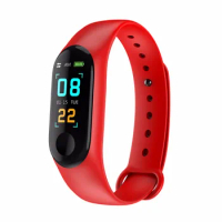 M3 New Smart Watch Men Women Heart Rate Monitor Blood Pressure Fitness Tracker Smartwatch Sport Watch For IOS Android + BOX