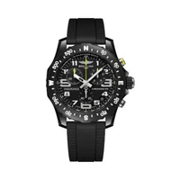 Breitling Endurance Pro 44 - X82310E51B1S2 Black Chronograph Rubber Strap Black
