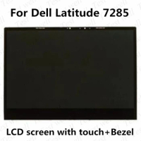 Original 12.3" Touch Screen LED LCD Screen Display Monitor Panel Assembly LQ123Z1JX31 For Dell Latitude 7285 Laptop Replacement