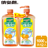 【依必朗】柑橘洗潔精1000g+1000g*6組(買3組送3組)
