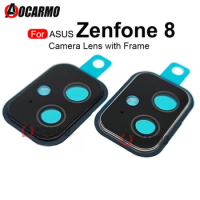Rear Back Camera Lens With Frame For ASUS Zenfone 8 Replacement Part