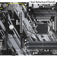 Used,forGigabyte GA Z390 UD Motherboard LGA 1151 Z390 Used Desktop Mainboard M.2 nvme PCI-E X16