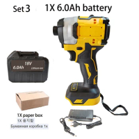 18V Electric Screwdriver Brushless Cordless Screwdriver Impact Drill Impact Driver For Makita Battery