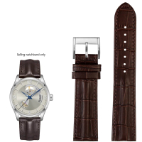 สายนาฬิกาหนังแท้สำหรับ Hamilton Khaki Field Jazz H 70605731 /เอช 32705521 สายรัดข้อมือนาฬิกาหนังวั