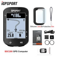 IGPSPORT BSC200 GPS Cycle bike Computer Wireless Speedometer Bicycle Digital ANT+ Route Navigation Stopwatch Cycling Odometer