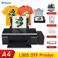 A4 DTF Printing Machine For Epson L805 DTF Printer Directly to Film Transfer Printer impresora DTF For all Fabric tshirt Printer