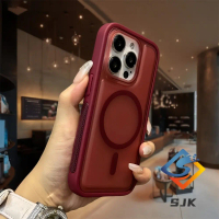 3 in 1 Anti Fall Airbag Phone Case for IPhone 16 Pro Max 11 12 13 14 15 Pro Max 16 Plus Magnetic Cas