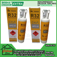 Freon Kaleng R32 Kemasan 650gram 650 Gram Gr Ac Pendingin Ruangan Penyejuk Penyegar Ukuran Fluorocar