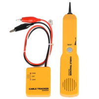 Network RJ11 Line Finder Cable Tracker Tester Toner Electric Wire Tracer Pouch