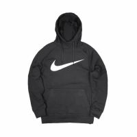 【NIKE 耐吉】Nike Dri-FIT 基本款 帽踢 黑色 圈毛 慢跑 運動 CZ2426-010